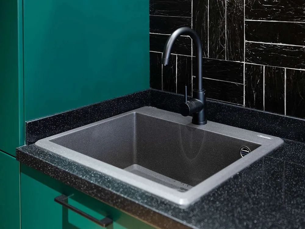 Мойка кухонная Omoikiri Tedori 57-GR leningrad grey Sancos — официальный сайт