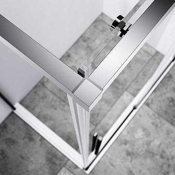 Душевой уголок Vincea Slim-N VSR-4SN8014CL 140х80 см, профиль хром