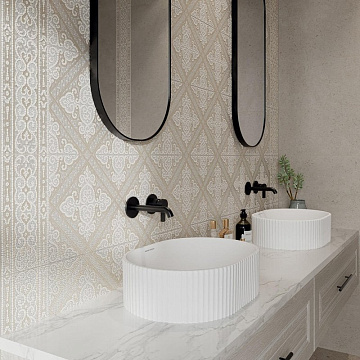 Накладная раковина KERAMA MARAZZI Vento 50 белая матовая
