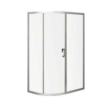 Душевой уголок AM.PM Like W83UG-302U120MT 120x80 профиль матовый хром, стекло прозрачное