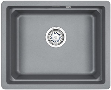 Мойка кухонная Granula Kitchen Space 5501U, алюминиум