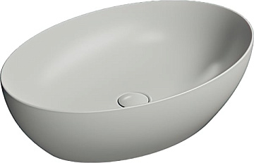 Накладная раковина GSI Pura 884217 60 см, серая