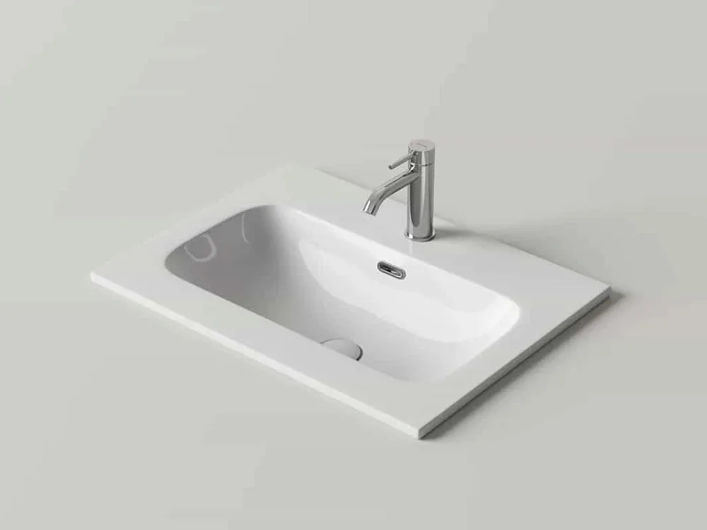 Мебельная раковина Ceramicanova Lucia CN6095, белая