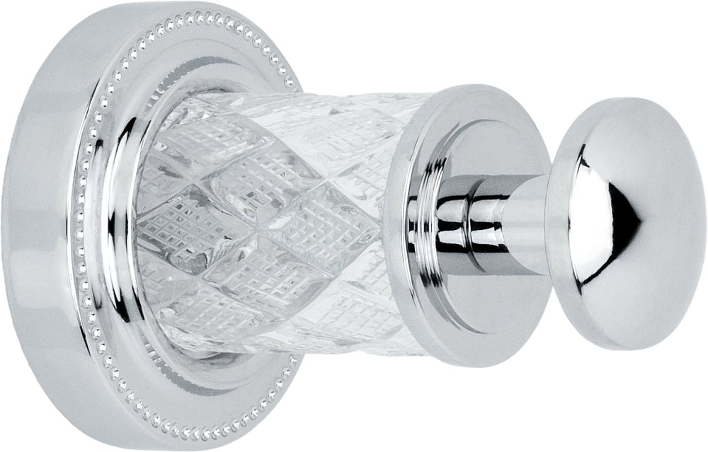 Крючок Boheme Murano Cristal 10906-CRST-СН хром