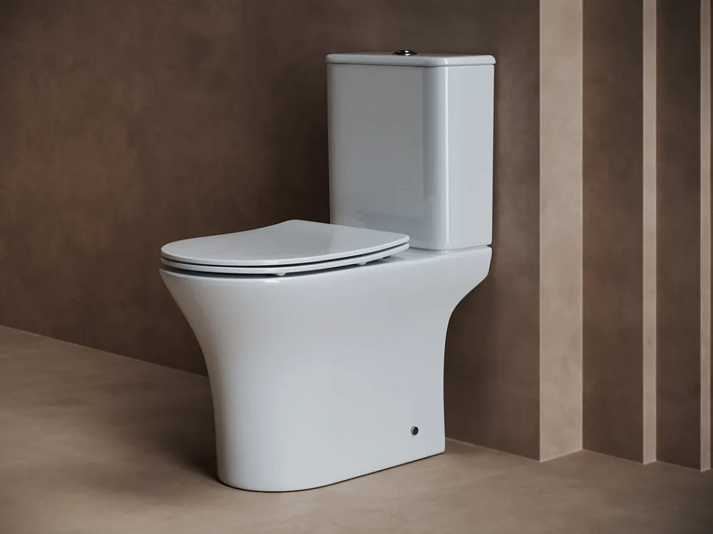 Унитаз-компакт напольный Ceramicanova Fortuna Rimless CN9001 Sancos — официальный сайт