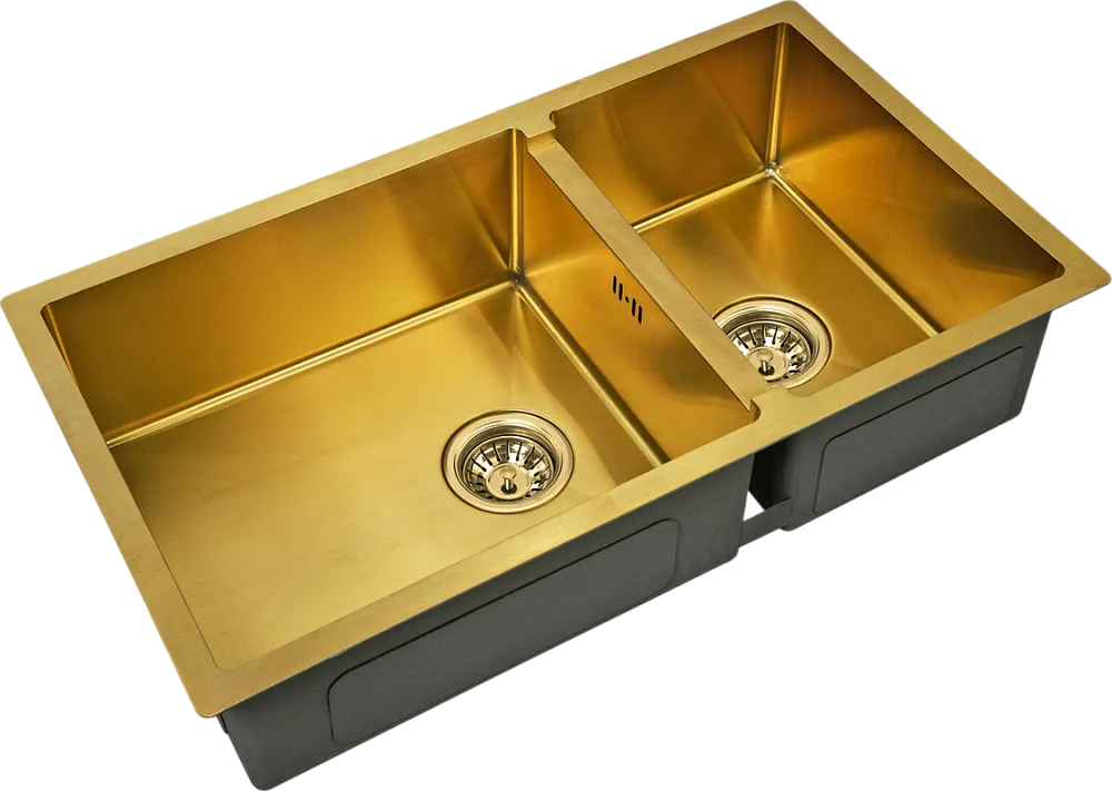 Мойка кухонная Zorg Inox PVD SZR-78-2-44 bronze Sancos — официальный сайт