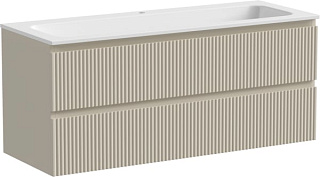 Тумба под раковину Sancos Snob R 120 подвесная Beige soft (капучино), SNR120CE
