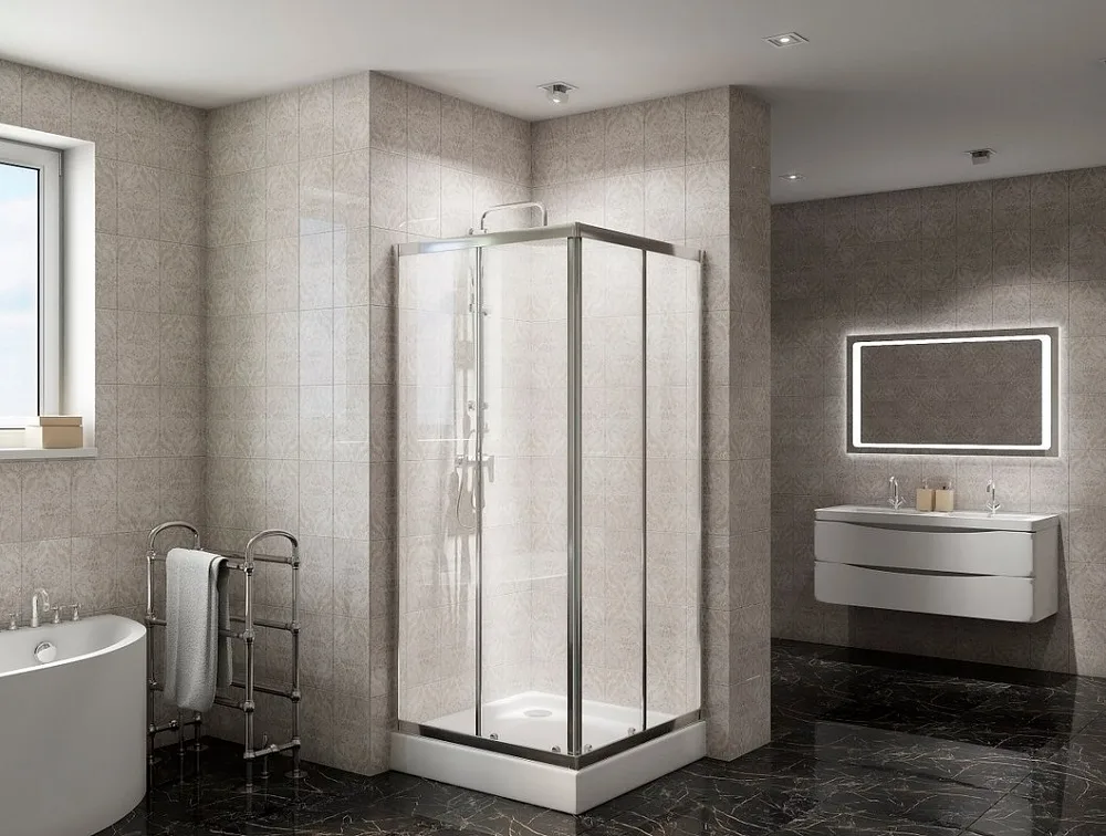 Душевой уголок BelBagno Due A 2 80 C Cr Sancos — официальный сайт