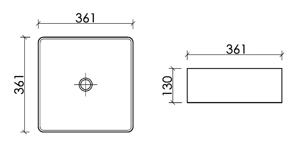 Накладная раковина Ceramicanova Element CN6068 белая глянцевая Sancos — официальный сайт