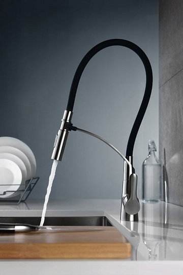 Смеситель для кухни BelBagno Nova BB LAM36 IN с гибким изливом