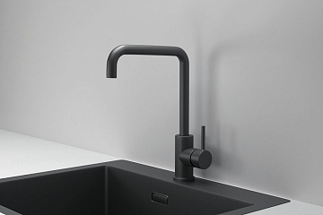 Смеситель для кухни Granula Kitchen Space 7110, черный матовый