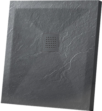 Поддон для душа Vincea VST-4SR1010A 100x100 антрацит