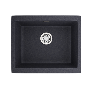 Мойка кухонная Emar Quartz EMQ-1555.P, морион