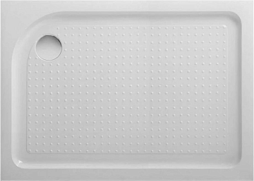 Поддон для душа BelBagno Tray 100х80 L с сифоном