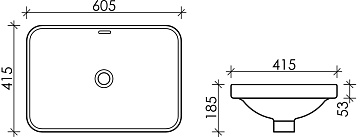 Раковина Ceramicanova Element CN5041