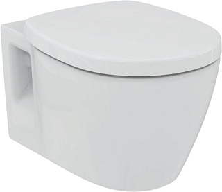 Унитаз подвесной Ideal Standard Connect E803501 E712801 с микролифтом, глянцевый белый