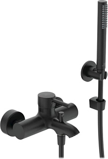 Смеситель для ванны с душем Ideal Standard Ceraline BC270XG, черный