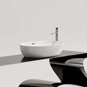Накладная раковина Ceramicanova Element CN6064 белая глянцевая