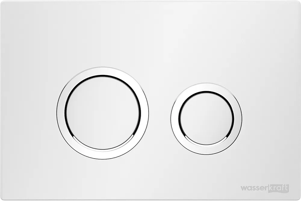 Система инсталляции для унитазов Wasserkraft Vils 56TLT.010.ME.WH01, с кнопкой смыва белой Sancos — официальный сайт