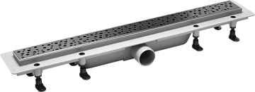 Душевой трап (лоток) Plastbrno DESIGN 5 SZA5650 с решеткой и опорами