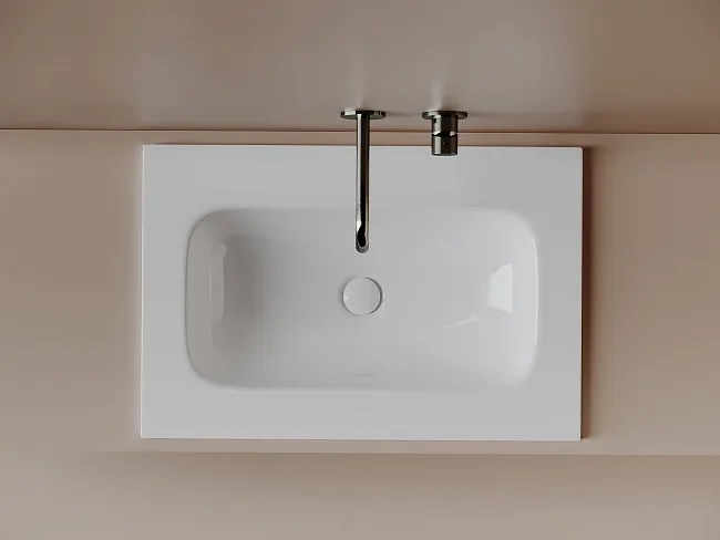 Мебельная раковина Ceramicanova Grace CN7031wx, белая Sancos — Оригинал