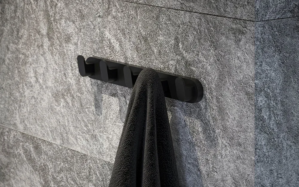 Крючок Artwelle Schwarz 7755 на планке Sancos — официальный сайт