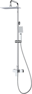Душевая стойка Cezares Slider SLIDER-CD-01, со смесителем, хром