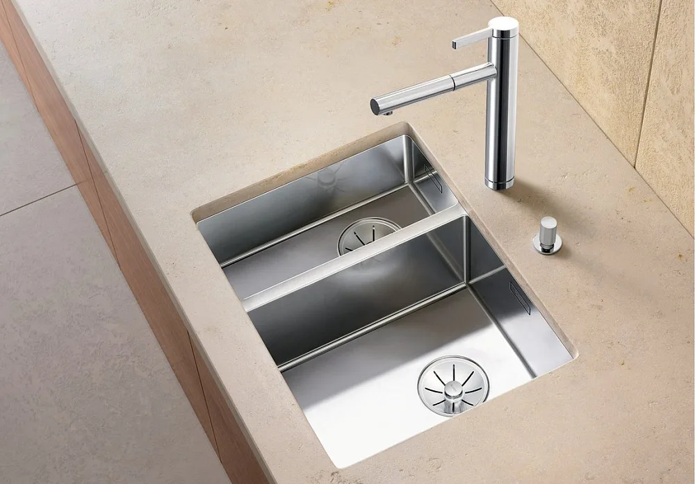 Мойка кухонная Blanco Claron 340/180-U R Sancos — официальный сайт