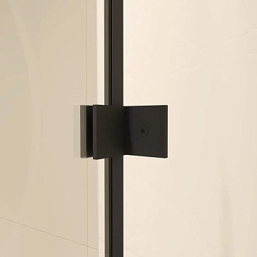 Душевой уголок RGW Classic CL-55-B 90х90x185, профиль матовый черный, стекло прозрачное
