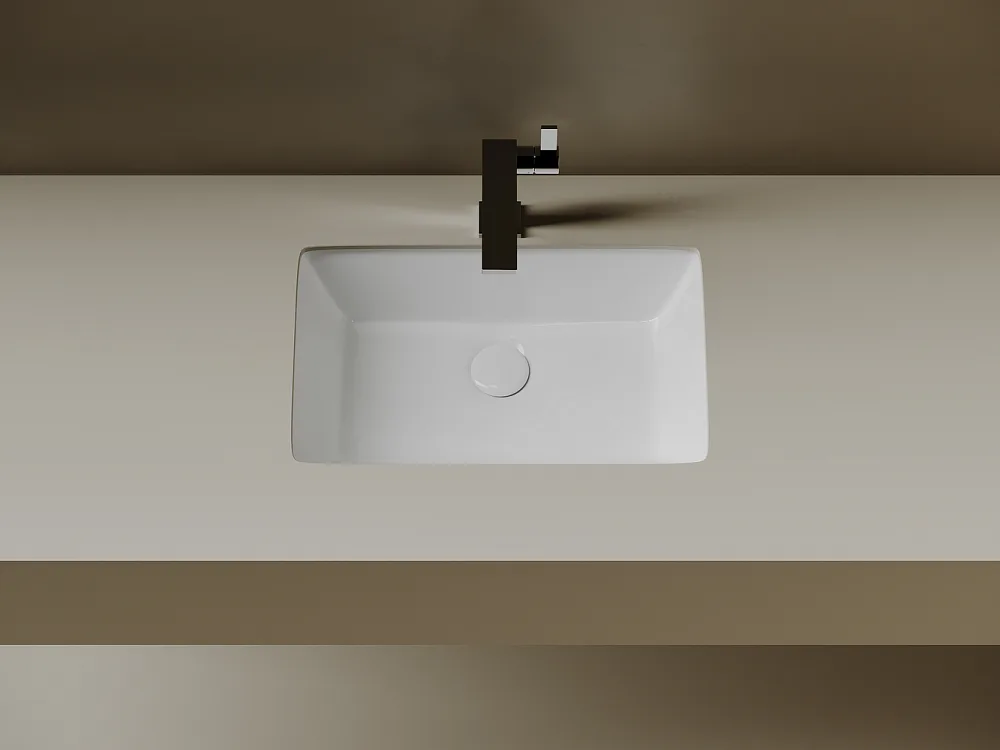 Встраиваемая раковина Ceramicanova Era CN15004 белый Sancos — официальный сайт