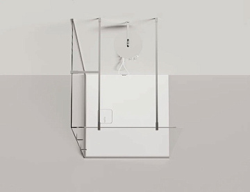 Поддон для душа Salini Oasi 90x90 см, S-Stone, матовый