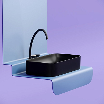 Накладная раковина Ceramicanova Element CN6054MB черная матовая