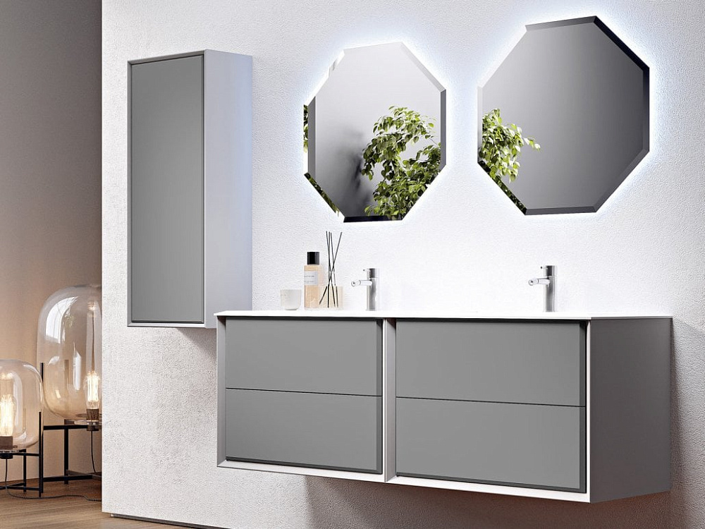 Зеркало Cezares 80x80 с LED-подсветкой