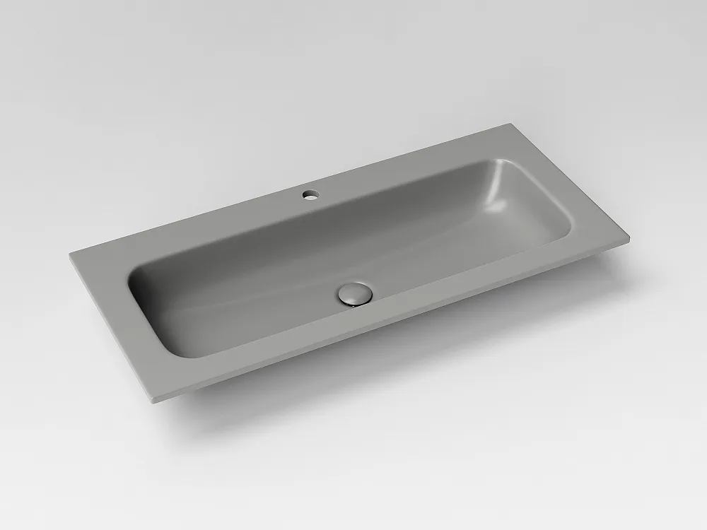 Мебельная раковина Ceramicanova Grace CN7013MH антрацит матовый Sancos — официальный сайт
