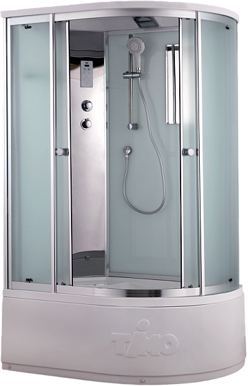 Душевая кабина Timo Comfort T-8820LC Clean Glass с высоким поддоном, с сиденьем