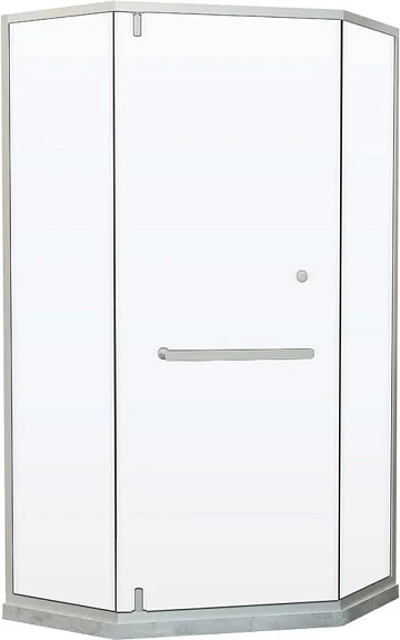 Душевой уголок RGW Hotel HO-084-W 100x100x195 см, профиль белый, стекло прозрачное