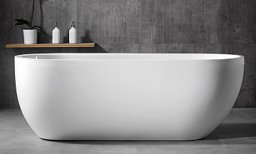 Акриловая ванна Abber 150x70 см, AB9341-1.5