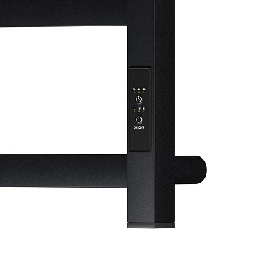 Полотенцесушитель электрический APEXTERMO Терра Лайт TR00364BL 600x450, черный