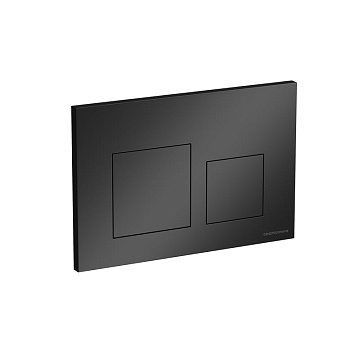 Система инсталляции для унитазов Ceramicanova Balance CN121002MB, кнопка Square матовый черный