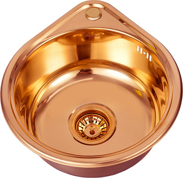 Мойка кухонная Seaman Eco Wien SWT-3945 copper polish