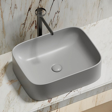 Накладная раковина Ceramicanova Element CN6052MSG серая матовая