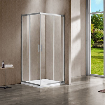 Душевой уголок Vincea Garda VSS-1G800CL 80x80, профиль хром, стекло прозрачное