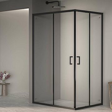 Душевой уголок RGW Passage PA-040B 1000x900x1950, профиль черный