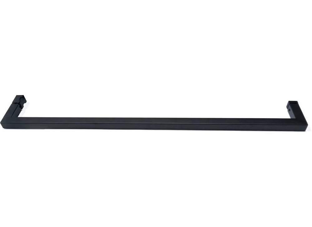 Душевой уголок Abber Schwarzer Diamant AG30140BMH-S70BM 140x70, профиль черный,  стекло матовое