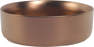 Накладная раковина Abber Bequem AC2108MRG матовое розовое золото