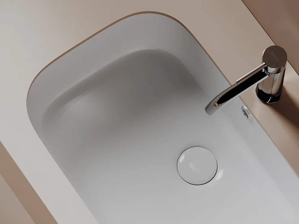 Встраиваемая раковина Ceramicanova Era CN15006 белый Sancos — официальный сайт