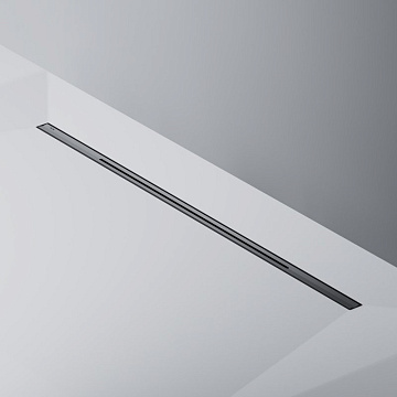 Душевой трап (лоток) AM.PM MasterFlow Slim line 100 см, черный матовый