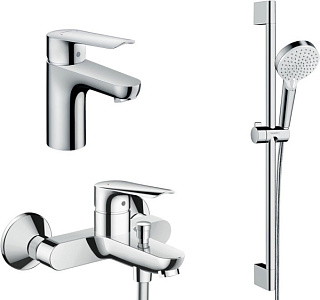 Комплект для ванной Hansgrohe Logis SET Logis E 70 (a)