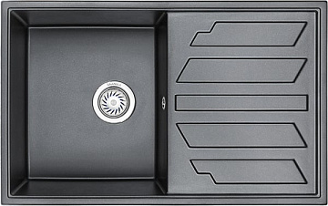 Мойка кухонная Granula 8002, шварц