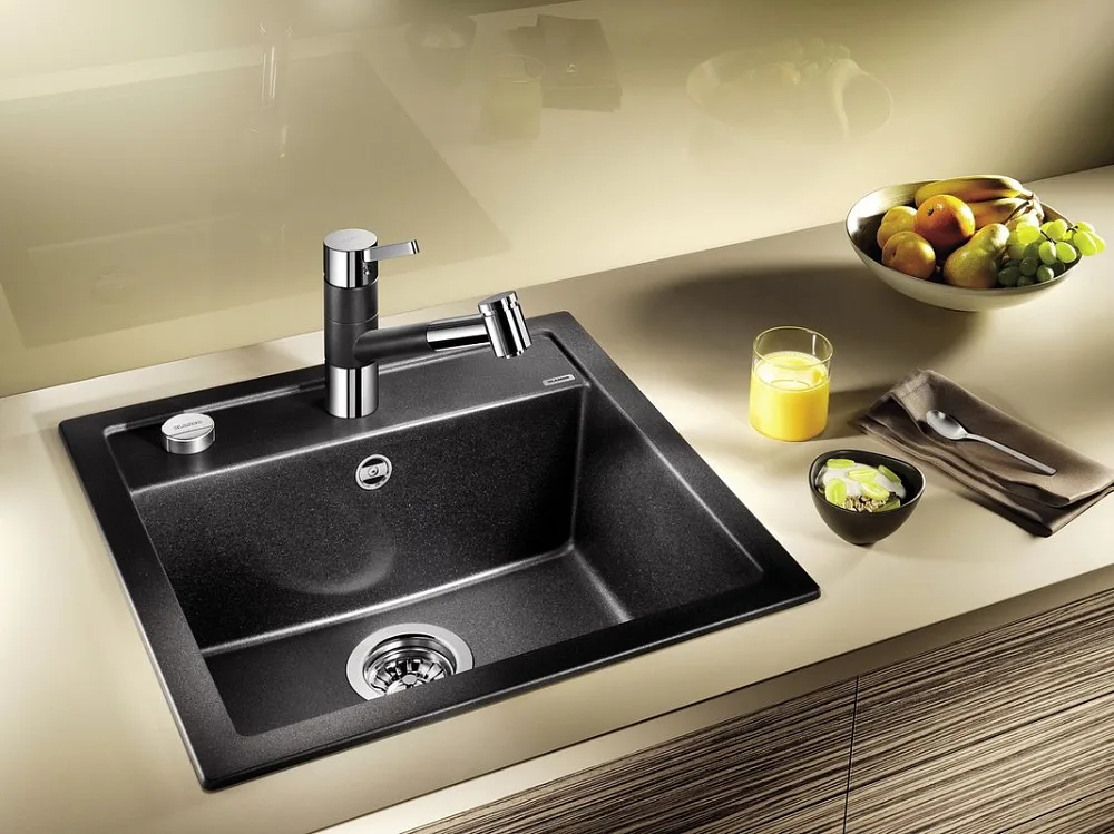 Смеситель для кухни Blanco Tivo-S Silgranit 517610 Sancos — официальный сайт